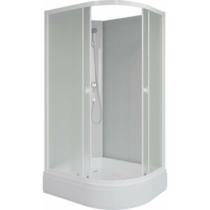 Душевая кабина Niagara Promo P110/80/26L/MT/BK 110х80х200 левая