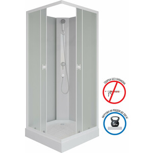 Душевая кабина Niagara Promo P90/13Q/MT/BK 90х90х200