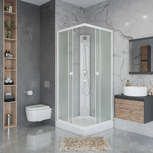 Душевая кабина Niagara Promo P90/13Q/MT/BK 90х90х200