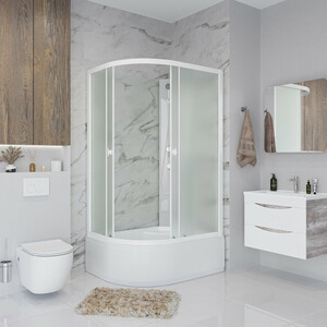 Душевая кабина Niagara Promo P120/80/40R/MT/BK 120х80х200 правая