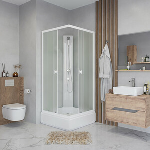 Душевая кабина Niagara Promo P80/26Q/MT/BK 80х80х200