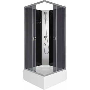 Душевая кабина Niagara Eco E90/26Q/TN/BK 90х90х200