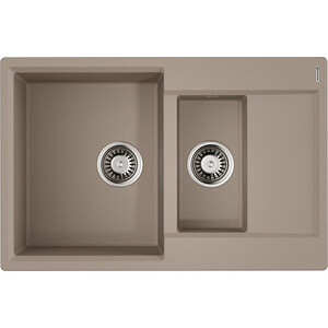 Кухонная мойка Omoikiri Daisen 78-2T-SA бежевый (4993536)