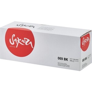 Картридж Sakura 069BK (5094C002) для Canon I-Sensys LBP673Cdw/ MF750C, черный, 2100к.