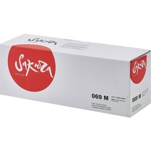 Картридж Sakura 069M (5092C002) для Canon I-Sensys LBP673Cdw/ MF750C, пурпурный, 1900 к.