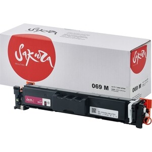 Картридж Sakura 069M (5092C002) для Canon I-Sensys LBP673Cdw/ MF750C, пурпурный, 1900 к.