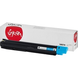 Картридж Sakura 106R03748 для XEROX, голубой, 16500 к.
