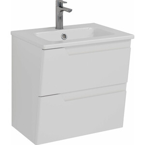 Тумба под раковину Lemark Miano 60х45 белый глянец (LM06M60T)