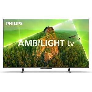 Телевизор Philips 55PUS8108/60 (55",4K , 60Гц, SmartTV, WiFi, серебристый)