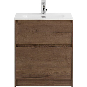 Тумба с раковиной BelBagno Kraft 60х46 Rovere Tabacco (KRAFT-600-2C-PIA-RT, BB600ETL)