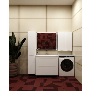 Шкафчик Style line Бергамо мини 60х80 антискрейтч белый (СС-00002357)