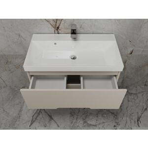 Тумба под раковину Style line Матис 80х45 крем (ЛС-00002308)