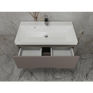 Тумба под раковину Style line Матис 80х45 тауп темный (ЛС-00002298)