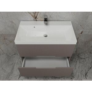 Тумба под раковину Style line Матис 80х45 тауп темный (ЛС-00002298)