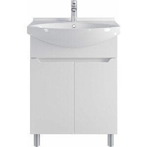 Тумба с раковиной Sanstar Bianca 65х30 белая (237.1-1.5.1.КЛАГ)
