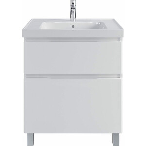 Тумба с раковиной Sanstar Riana 70 напольная, белая, Dreja Грейс