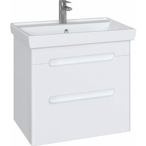 Тумба с раковиной Sanstar Адель 50х40 белая (209.1-1.4.1.КЕНИ)