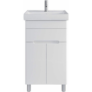 Тумба с раковиной Sanstar Модена 50х40 белая (222.1-1.4.1.КЕНИ)