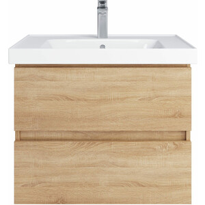 Тумба с раковиной Sanstar Тоскана 70 дуб сонома светлый, Dreja Грейс