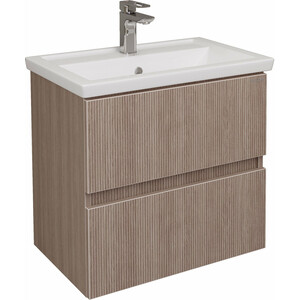 Тумба с раковиной Grossman Юнит 60х40 кадена вуд (2060171, 16413)