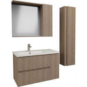 Зеркало-шкаф Grossman Юнит 80х70 кадена вуд (208011)