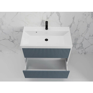 Тумба под раковину Style line Стокгольм 80х45 графит софт (ЛС-00002314)