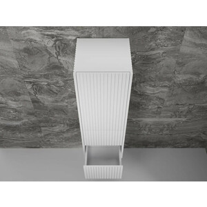 Пенал Style line Стокгольм 36х110 белый рифленый софт (ЛС-00002316)