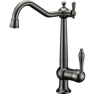 Paulmark Retro с подключением фильтра, вороненая сталь (Re213226-GM)