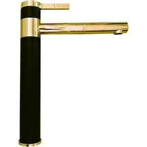 Смеситель для кухни Alveus Zina черный/бронза (1136511)