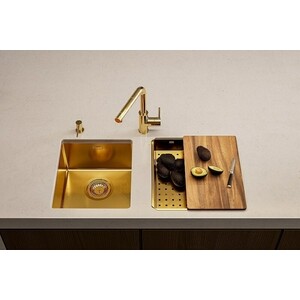 Смеситель для кухни Alveus Zeos бронза (1136503)