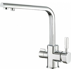 Смеситель для кухни ZorG Steel Hammer с подключением фильтра, хром (SH 909 CR)