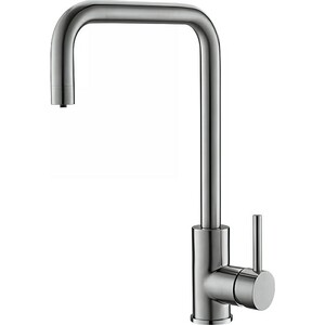 Смеситель для кухни Alveus Dual с подключением фильтра, сатинированная сталь (1139809)