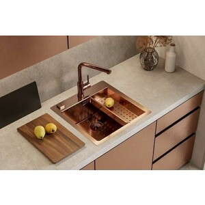 Смеситель для кухни Alveus Zeos медь (1136502)