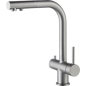 Смеситель для кухни Timo Saona с подключением фильтра, черное золото (2356/18FL)