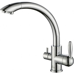 Смеситель для кухни Paulmark Essen с подключением фильтра, хром (Es213001-CR)