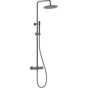 Душевая система AQUAme с термостатом, темный металл (AQM8006GM)