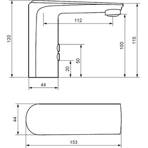 Смеситель для раковины Damixa Jupiter черный матовый (770290300)