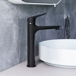 Смеситель для раковины Damixa Jupiter черный матовый (770250301)