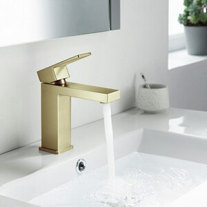 Смеситель для раковины Timo Selene золото (2061/17F)