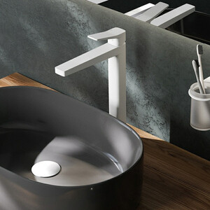 Смеситель для раковины Wasserkraft Weil белый матовый (2303H)