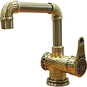 Смеситель для раковины ZorG Antic бронза (A 419 U-BR LOFT)