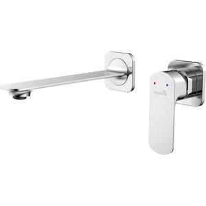 Смеситель для раковины AQUAme Monza встраиваемый, хром (AQM6315CR)