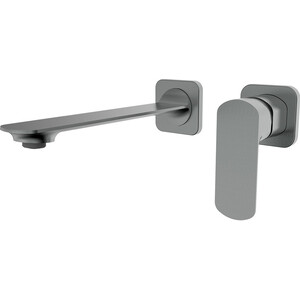 Смеситель для раковины AQUAme Monza встраиваемый, металл (AQM6315GM)