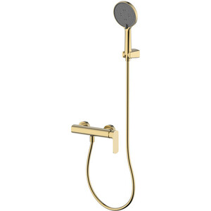 Смеситель для душа AQUAme Monza шлифованное золото (AQM6313BG)