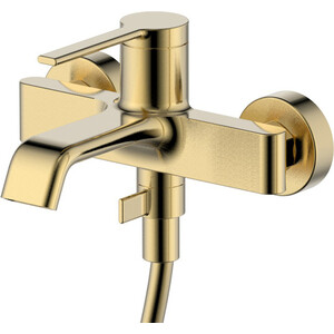 Смеситель для ванны AQUAme Asti шлифованное золото (AQM6412BG)