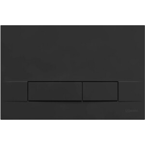 Кнопка смыва Lemark BIT черная матовая (9802006)