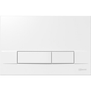 Кнопка смыва Lemark BIT белый глянец (9804008)