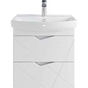 Тумба под раковину Sanstar Линни 56х34 белая (402.1-1.4.1.)