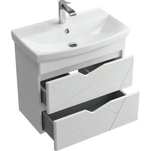 Тумба под раковину Sanstar Линни 65х34 белая (404.1-1.4.1.)