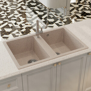 Кухонная мойка Mixline ML-GM23 NEW песочная 302